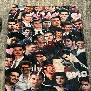 Andrew Garfield blanket, brand new